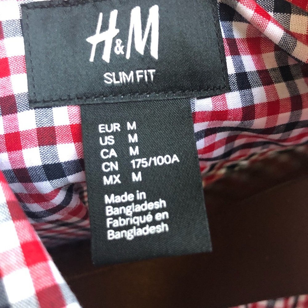 H&M shirt. Medium